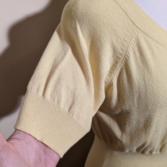 Puli Yellow half sleeve Top. XL - Picture 6 of 13